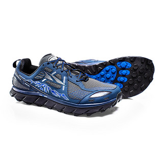 ALTRA Lone peak 3.5 男款越野跑鞋 40 灰蓝色 