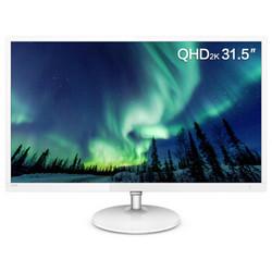 PHILIPS 飞利浦 327E8FJSW 31.5英寸 VA显示器（2K、FreeSync）