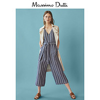 Massimo Dutti 06606949401 女士条纹连体裤 