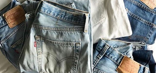  脏范儿小哥哥越旧越时髦男士水洗牛仔裤推荐