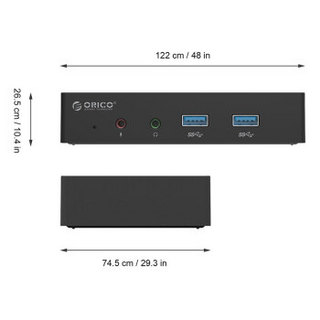 ORICO 奥睿科 SDB1 TYPE-C扩展坞 USB3.0