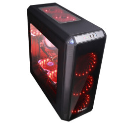 IPASON 攀升 P83 UPC台式机（Ryzen 5 2600、8GB、B350M、320GB、GTX1060 5G）