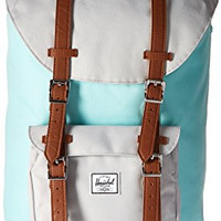 Herschel Supply Co. Little America 中性款双肩背包 蓝白 中号 