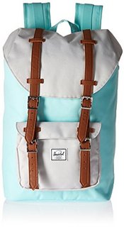 Herschel Supply Co. Little America 中性款双肩背包 蓝白 中号 