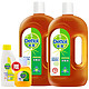 19点：Dettol 滴露 消毒液 750ml*2瓶（赠除菌液180g+消毒液45ml） *2件