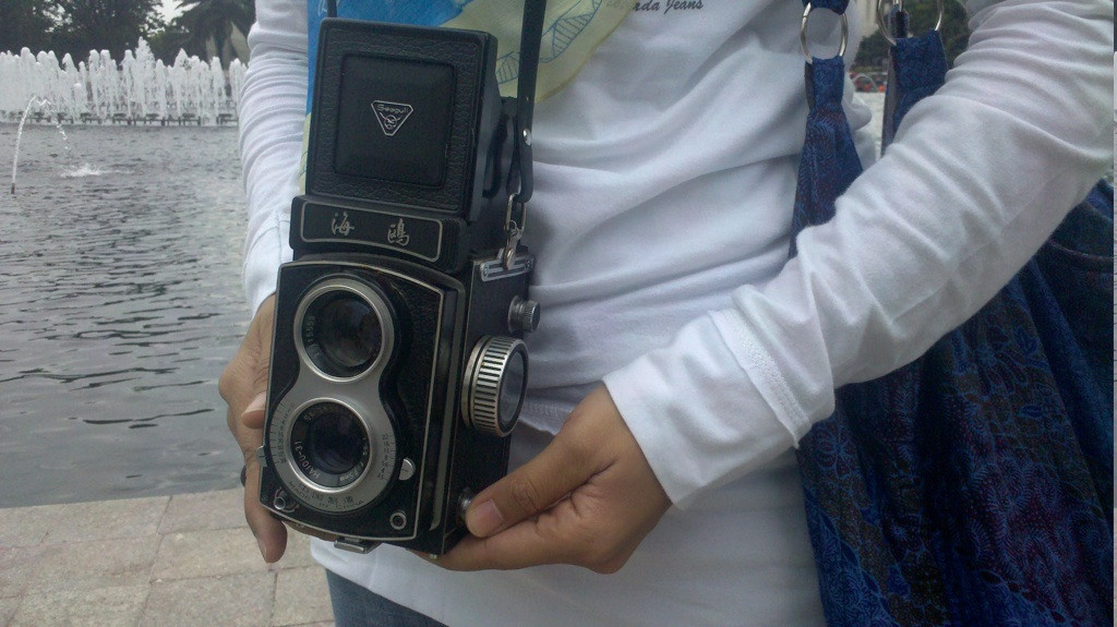 海鸥4A型双镜头反光相机