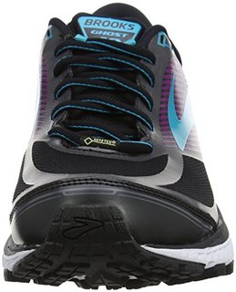 Brooks 布鲁克斯 Ghost 10 GTX 女式跑步鞋  黑/孔雀蓝/蜀葵 US5.5 