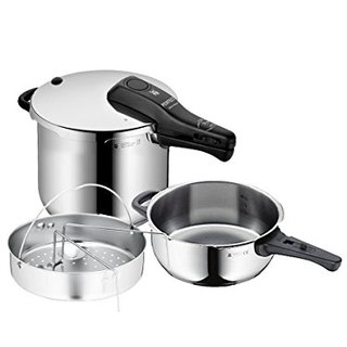 WMF 福腾宝 Perfect Plus系列压力锅（不锈钢、6.5L+3L)