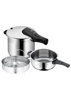 WMF 福腾宝 Perfect Plus系列压力锅（不锈钢、6.5L+3L)