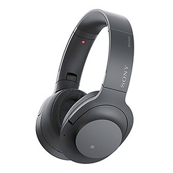 Sony 索尼 h.ear on 2 Wireless NC WH-H900N/BM Hi-Res头戴式无线降噪立体声蓝牙耳机 灰黑