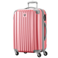 SWISSMOBILITY 瑞动 PC+ABS时尚轻盈 旅行拉杆箱 粉色 24英寸