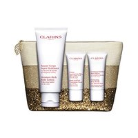 CLARINS 娇韵诗 身体护理套装(乳木果身体乳 200ml+手部修护霜 30ml+柔滑身体磨砂乳 30ml)