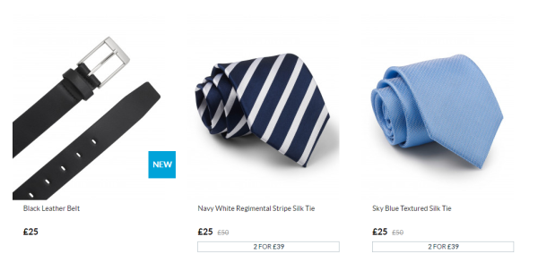 SAVILE ROW COMPANY英国官网 男装服饰促销 