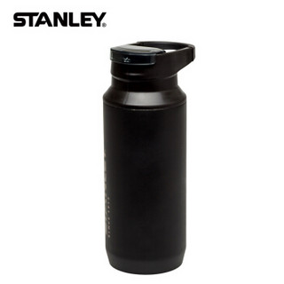 Stanley 史丹利 山地系列 一键式不锈钢真空保温杯 黑色 354ml