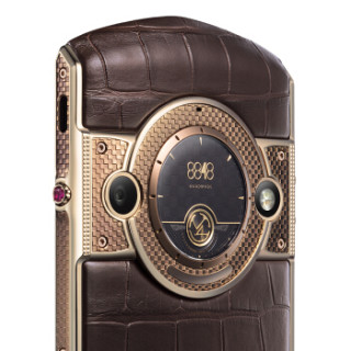 商品8848 钛金手机 m4 春夏系列鳄鱼皮款 巧克力棕色 6gb 256gb