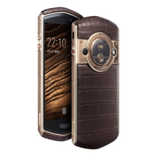 商品8848 钛金手机 m4 春夏系列鳄鱼皮款 巧克力棕色 6gb 256gb