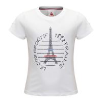 限尺码：le coq sportif 乐卡克 CB-0119161J 儿童圆领短袖T恤