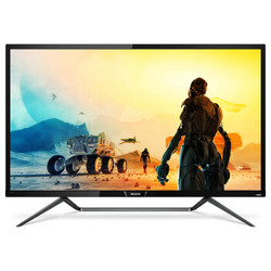 飞利浦 43英寸 4K UHD DisplayHDR 400标准 Type-c接口 QD量子点 吃鸡显示器 436M6VBRAB