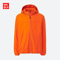 UNIQLO 优衣库 404361 男士便携式连帽夹克 墨绿色 L 