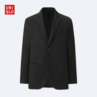 UNIQLO 优衣库 404354 男士休闲西服  灰色 S 