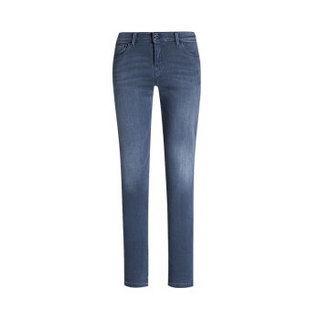 ARMANI JEANS 阿玛尼 3Y5J03-5D10Z-BLUE1500-27 女士水洗休闲牛仔裤 黑色 25 