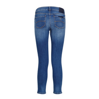 ARMANI JEANS 阿玛尼 3Y5J03-5D10Z-BLUE1500-27 女士水洗休闲牛仔裤 蓝色 26 