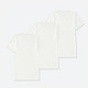 限尺码：UNIQLO 优衣库 404422 男士纯棉T恤（3件装）