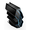 Taidu 钛度 黑晶 台式电脑主机  i5-7400 8G GTX1060 3G 128G SSD+1TB 