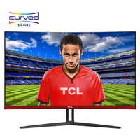 TCL T27M6CG 27英寸 曲面电竞显示器(144Hz、FreeSync、1800R)