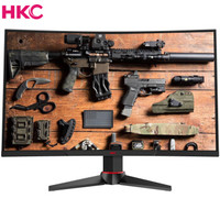 HKC 惠科 G271F 27英寸曲面显示器电脑