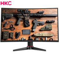 HKC 惠科 G271F 27英寸 VA显示器（1080P、1800R、144Hz、1ms、FreeSync）