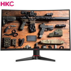 HKC 惠科 G271F 27英寸 VA曲面电竞显示器(144Hz、FreeSync)