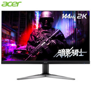 acer 宏碁 暗影骑士 KG241YU 23.8英寸 TN显示器（2K、144Hz、1ms、FreeSync）