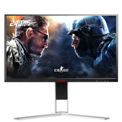 AOC AGON 爱攻I AG251FZ 24.5英寸 FreeSync同步技术 240Hz 1ms响应 全接口旋转升降游戏电竞显示器