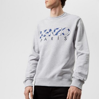 KENZO 男士圆领LOGO卫衣