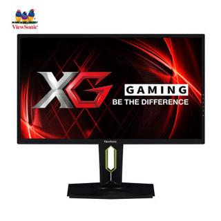 ViewSonic 优派 XG2560 24.5英寸 TN电竞显示器（240Hz、G-Sync、1ms） 