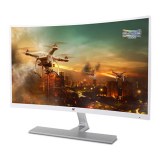 ViewSonic 优派 VX2416 23.6英寸 VA曲面电竞显示器（144Hz、1800R）