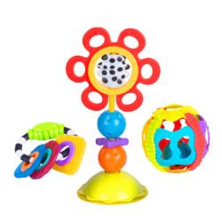 Playgro 派高乐 宝宝摇铃牙胶套装 *3件
