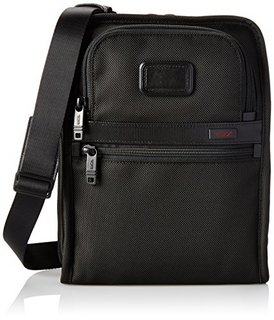 TUMI 途明 ALPHA 2系列 022116D2 中性款单肩斜挎包 BLACK