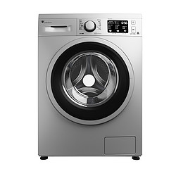 小天鹅(Little Swan)TD80VN06DS5 8公斤洗衣机带烘干 洗干一体机 变频滚筒洗衣机 节能 家用 银色