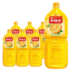 统一 鲜橙多  2L 6瓶 塑料瓶