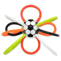 manhattan toy 可恩可尔婴儿牙胶手抓球 足球