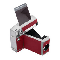 Lomo‘Instant Square 方形拍立得 一次成像 深红色 连人像玻璃镜头+3寸相纸机背+分割器套装