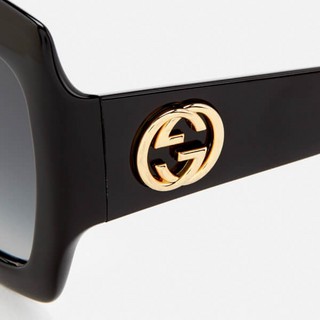 GUCCI 古驰 Large Square Frame 女士太阳镜