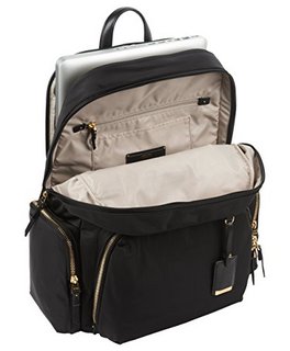 TUMI 途明 Voyageur系列 CALAIS 484707D 女士双肩背包 黑色