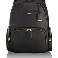 中亚Prime会员 : TUMI 途明 Voyageur系列 CALAIS 484707D 女士双肩背包 黑皮面