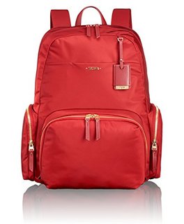 TUMI 途明 Voyageur系列 CALAIS 484707D 女士双肩背包 红色