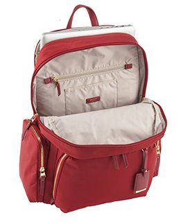 TUMI 途明 Voyageur系列 CALAIS 484707D 女士双肩背包 红色