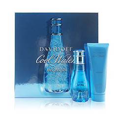 Davidoff 大卫杜夫 Cool Water 冷水 女士香氛节日礼盒