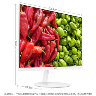 HKC 惠科 H240W 23.6英寸 VA显示器